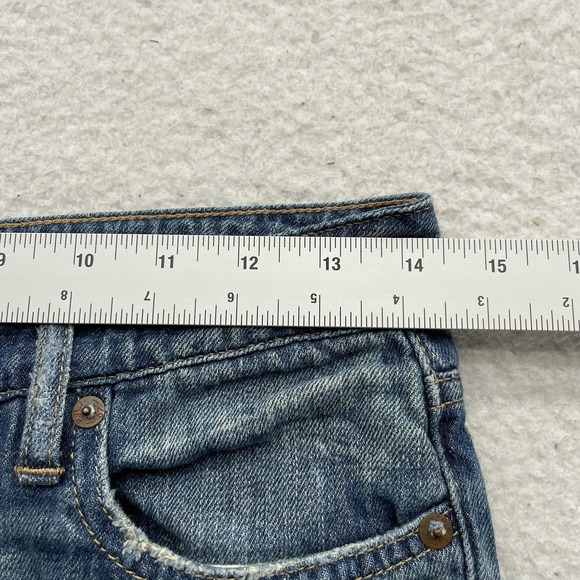 Polo Ralph Lauren Jeans Womens 29x29 Tag 25 Astor Boyfriend Slim Patch Distress - Picture 11 of 16